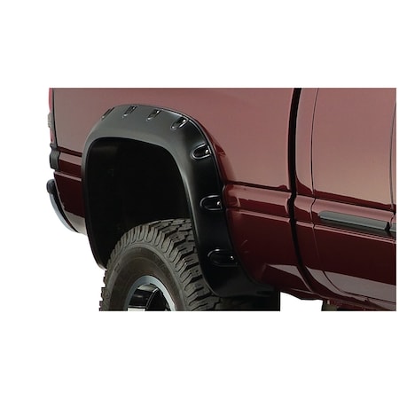 Bushwacker 06-08 RAM 1500/06-09 RAM HD LB POCKET STYLE FENDER FLARES - REAR PAIR 50026-02